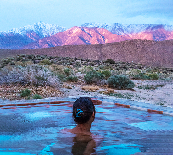 Benton hotsprings tub